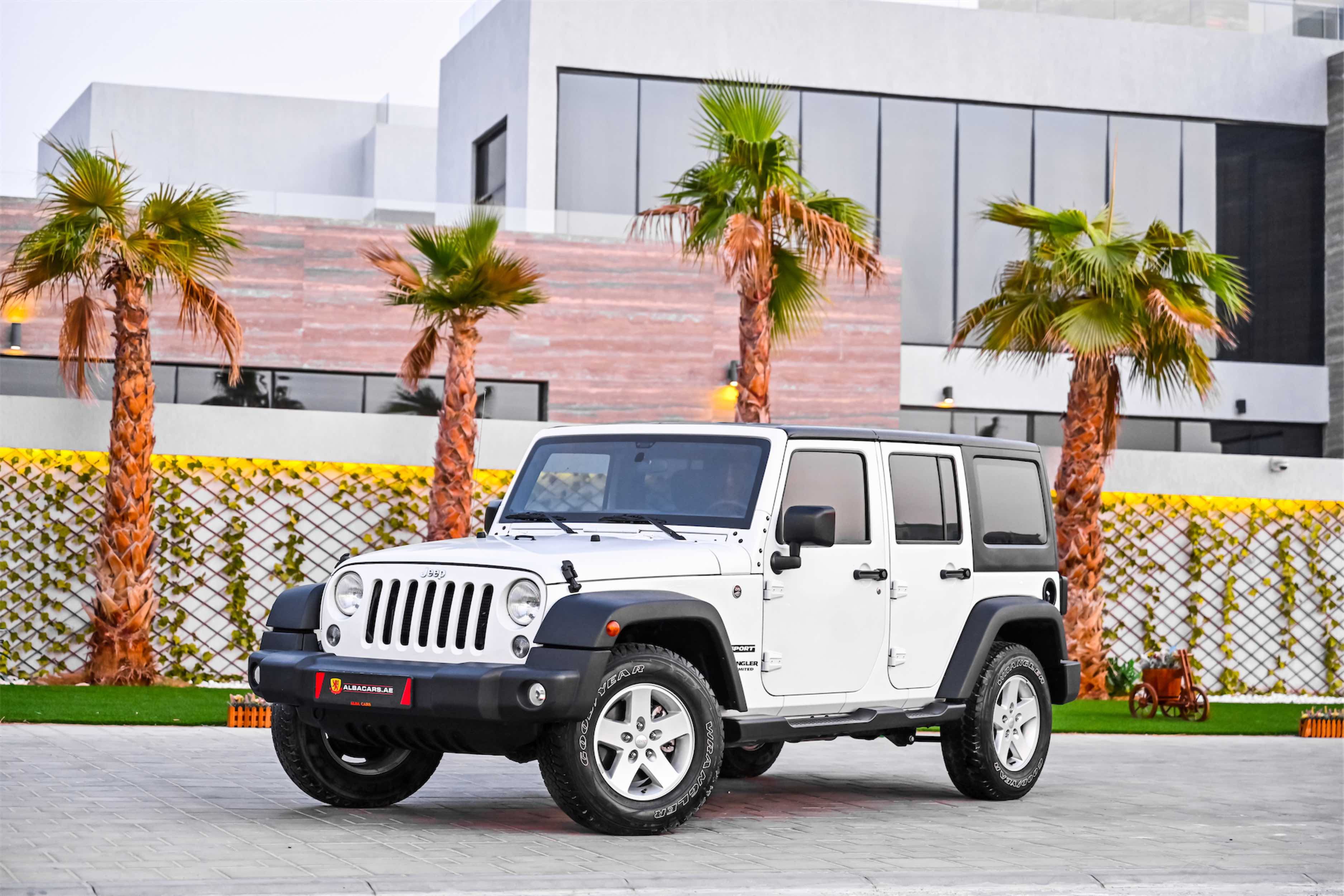 Jeep Wrangler Unlimited for Sale in Dubai Alba Cars Showroom